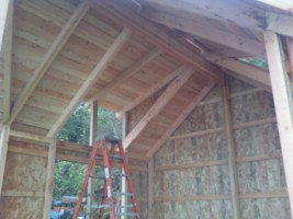 tongue and groove interior